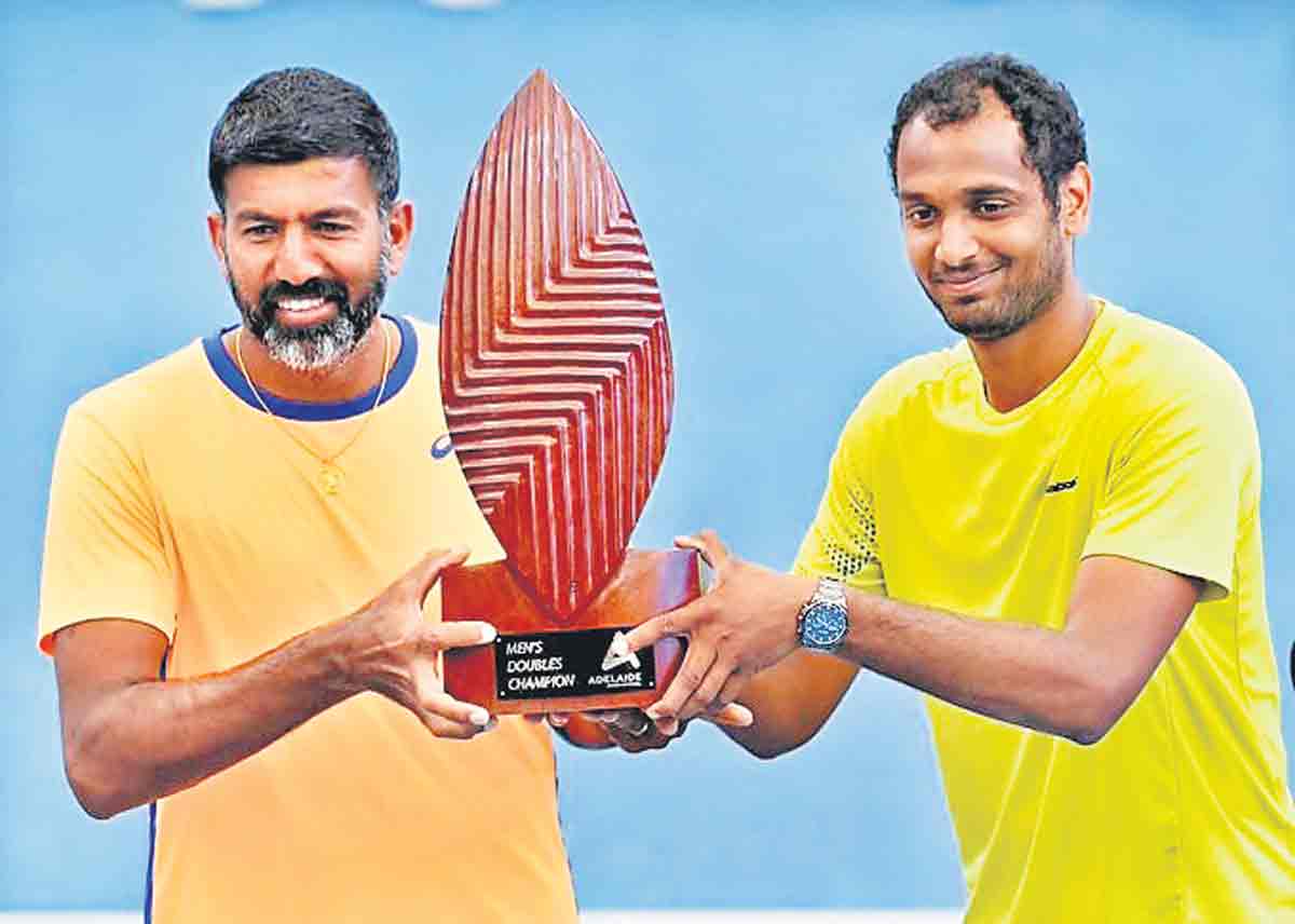 బోపన్న జోడీకి టైటిల్‌