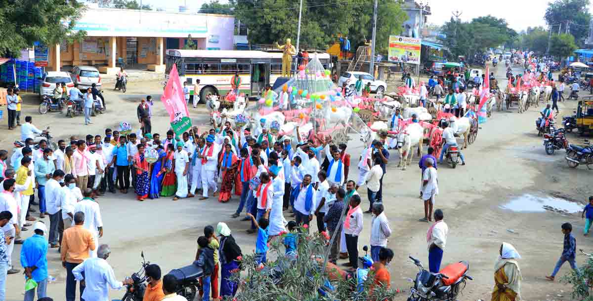 ఉప్పొంగిన రైతోత్సాహం