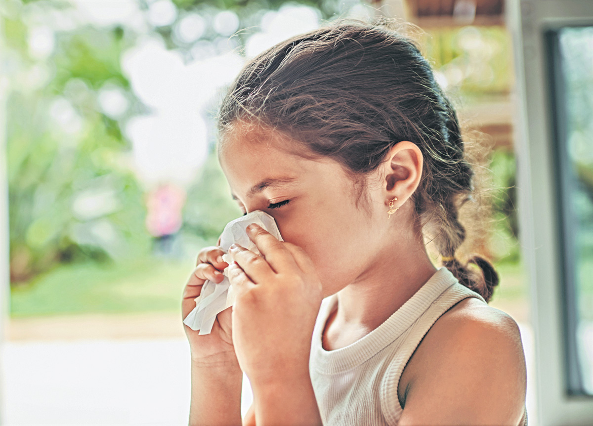 చిన్నారులకు సైనస్‌!