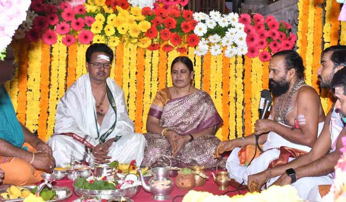 శ్రీశైలంలో ప్రారంభమైన సంక్రాంతి బ్రహ్మోత్సవాలు