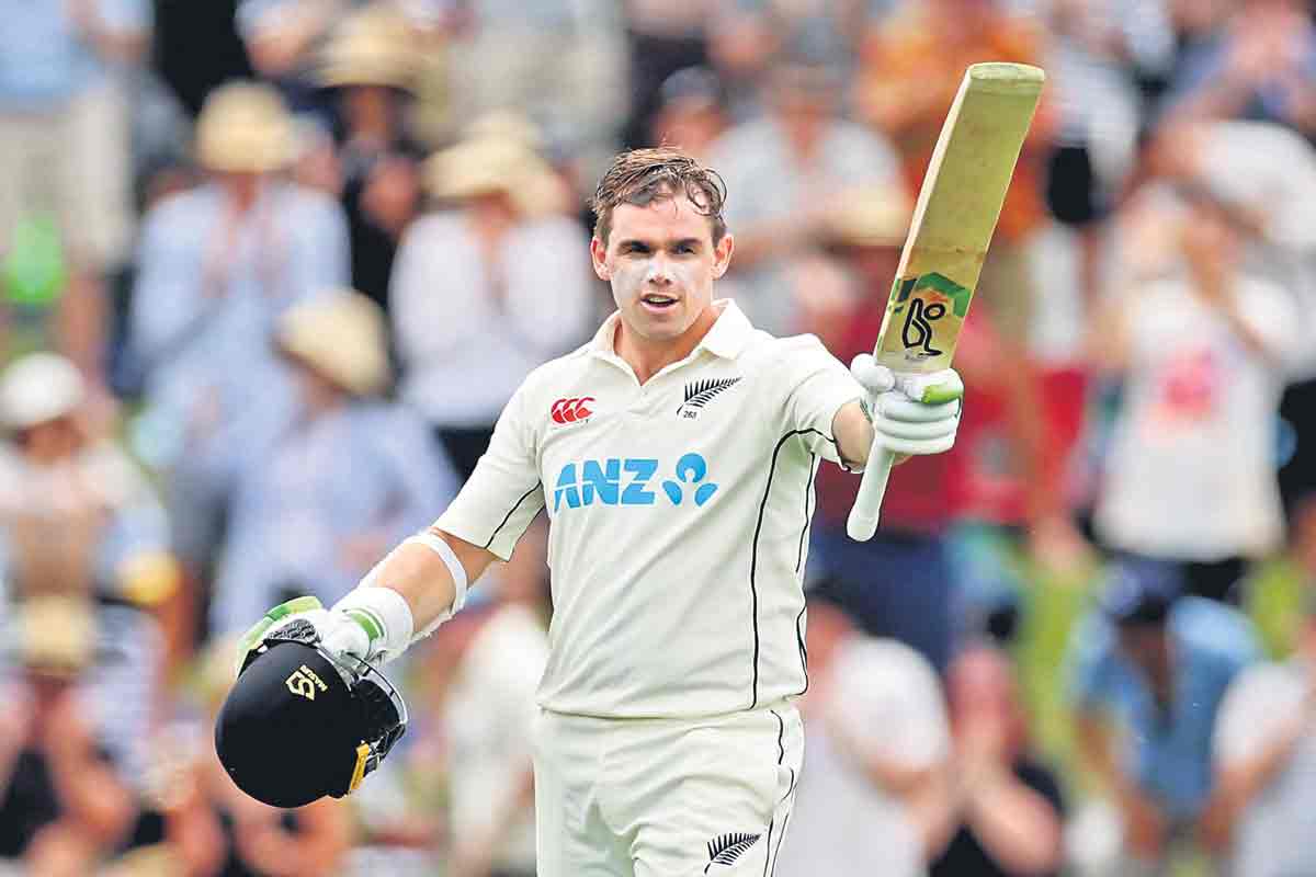 లాథమ్‌ భారీ సెంచరీ