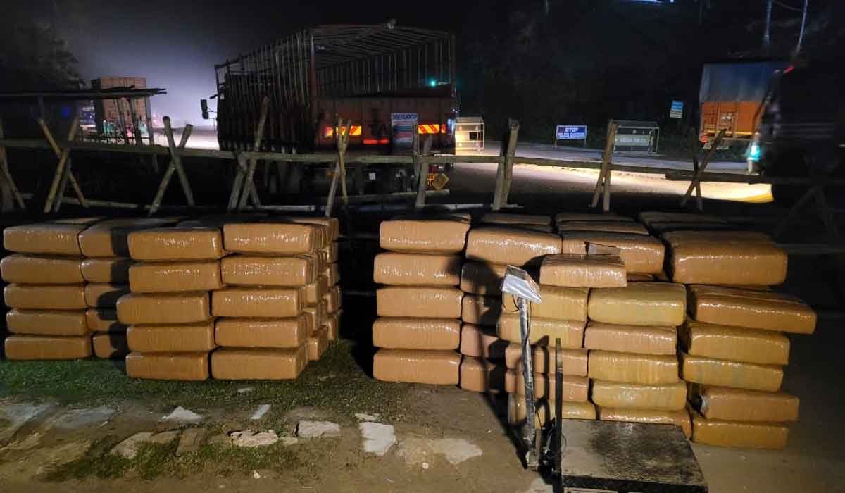 క‌రీంగంజ్‌లో 2360 కిలోల గంజాయి ప‌ట్టివేత‌.. ఇద్ద‌రు అరెస్ట్‌