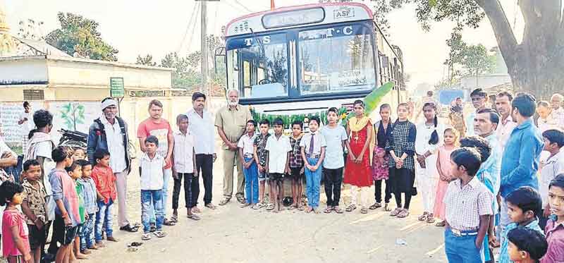 మారుమూల గ్రామాలకు ఆర్టీసీ బస్సులు