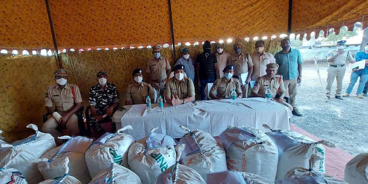 Crime news | రూ.90 లక్షల విలువైన గంజాయి పట్టివేత