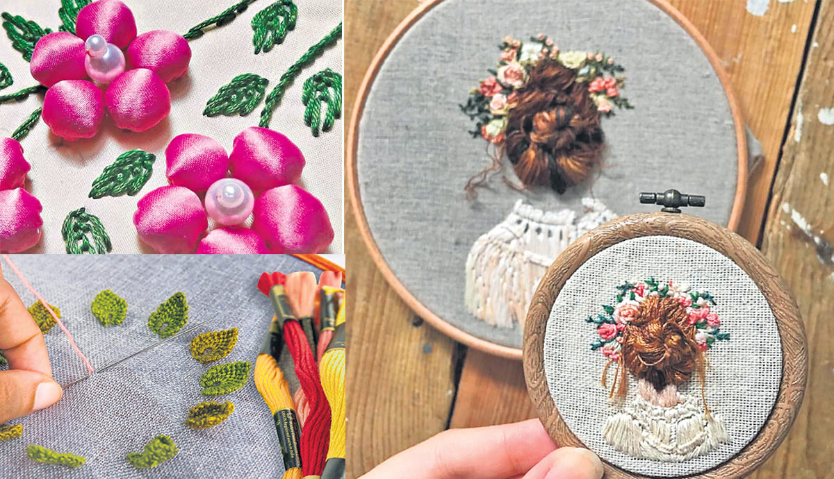 త్రీ డీ.. ఎంబ్రాయిడరీ!