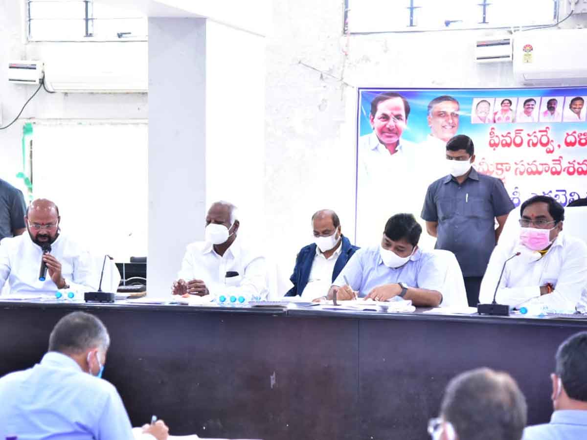 పక్కాగా దళితబంధు అమలు : మంత్రి ఎర్రబెల్లి