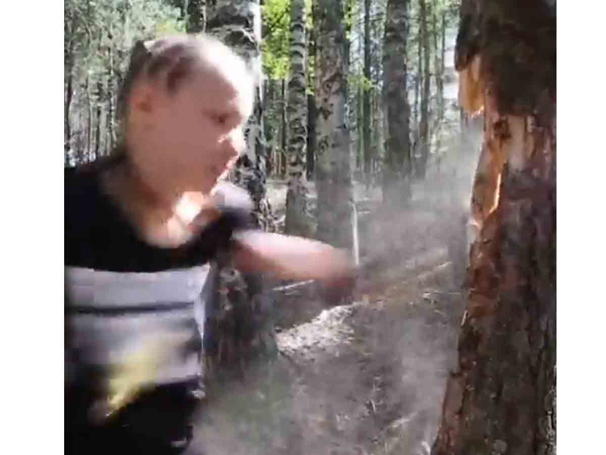 World’s Strongest Girl | 12 ఏళ్ల బాలిక బాక్సింగ్ స్కిల్స్ అదుర్స్.. పెద్ద చెట్టునే ఎలా కూల్చేసిందో చూడండి