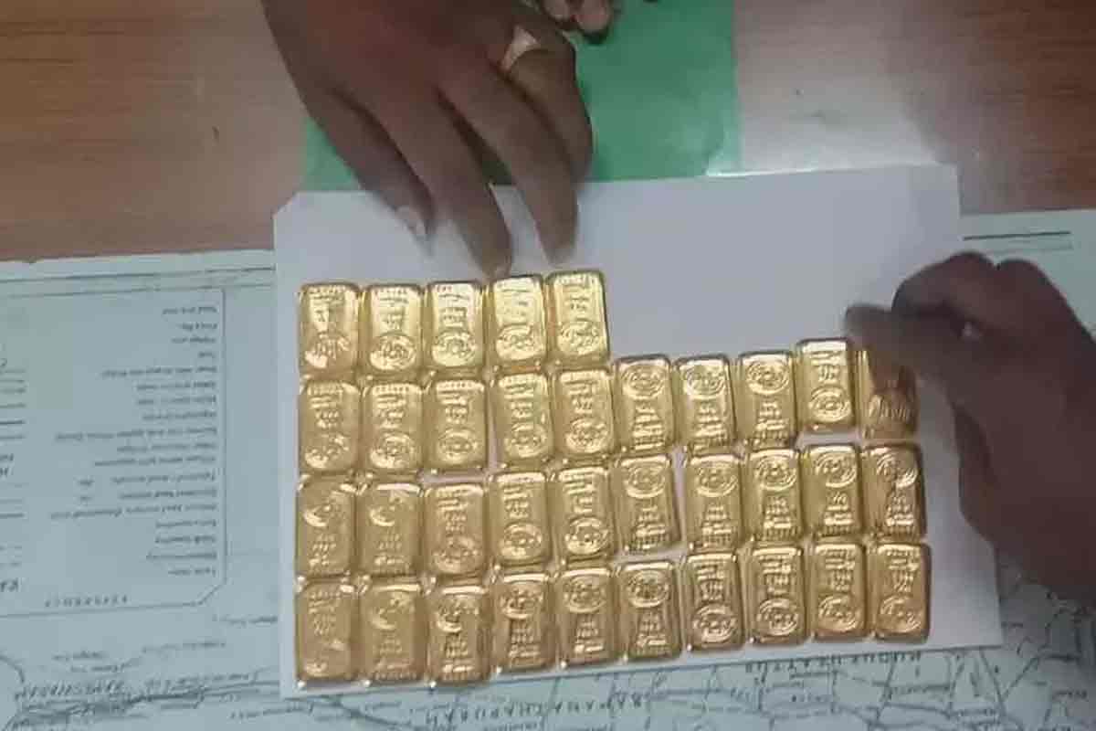 ఎయిర్‌పోర్టులో 16 లక్షల బంగారం పట్టివేత