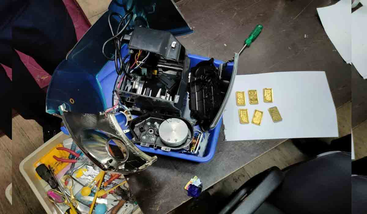 జైపూర్‌ ఎయిర్‌పోర్టులో భారీగా పట్టుబడిన బంగారం