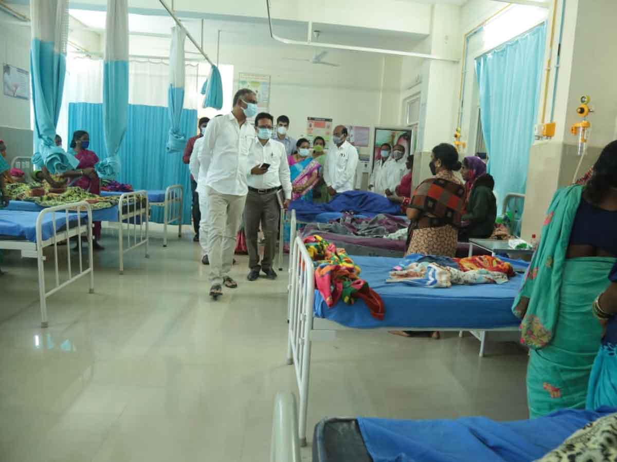 ప్రభుత్వ దవాఖానల్లో 22 శాతం పెరిగిన ప్రసవాలు : మంత్రి హరీశ్‌రావు