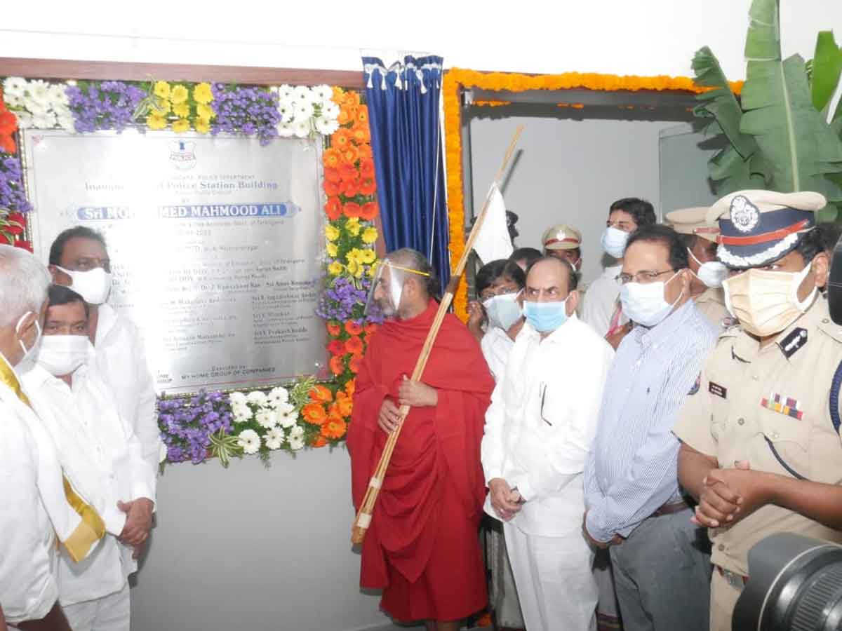 అందులో తెలంగాణే నెంబర్‌ వన్‌ : హోం మంత్రి మహమూద్ అలీ