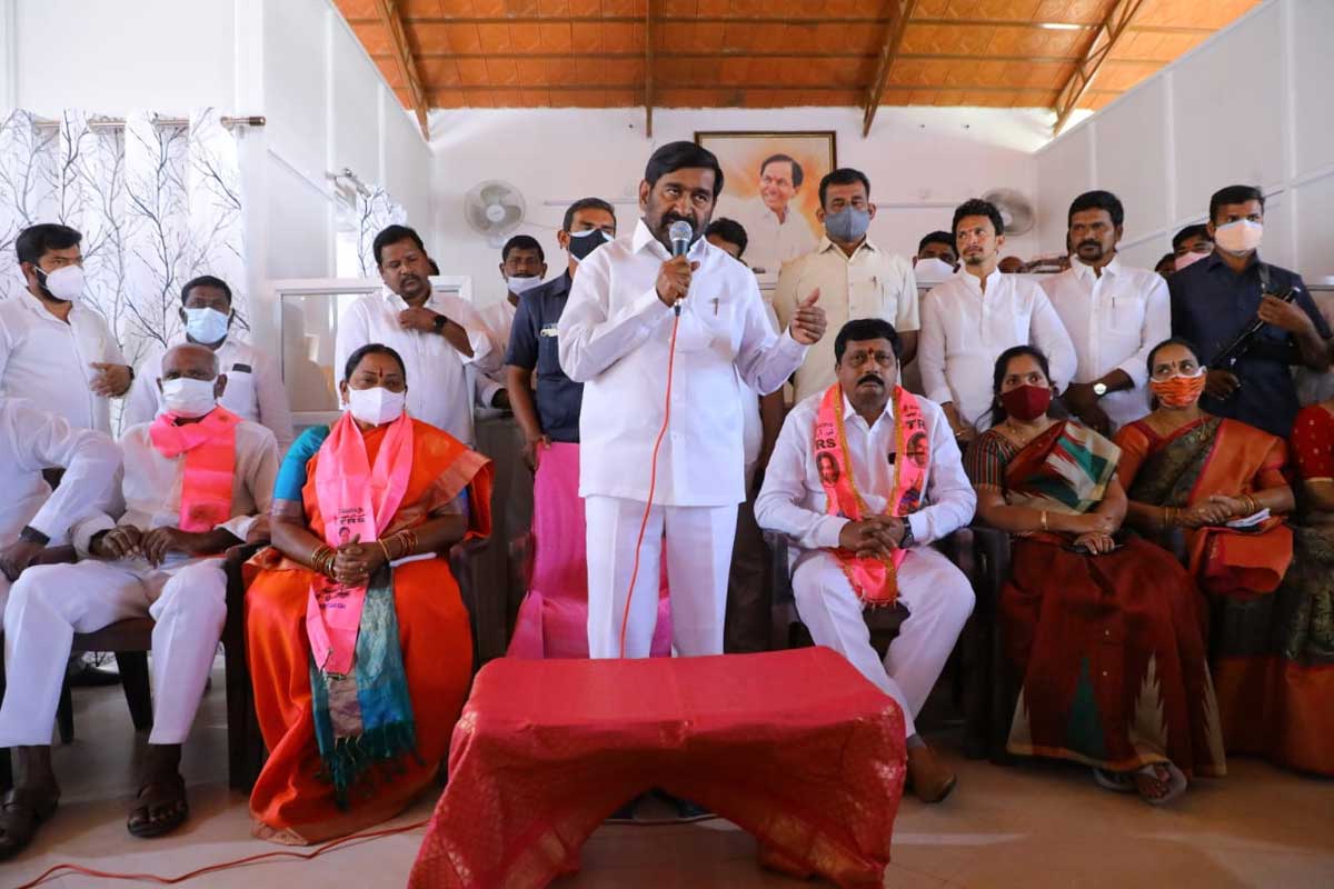 ముఖ్య‌మంత్రి కేసీఆర్ లేకుంటే 24 గంట‌ల విద్యుత్ ఉండేదా? సూటిగా ప్ర‌శ్నించిన మంత్రి జ‌గ‌దీశ్ రెడ్డి