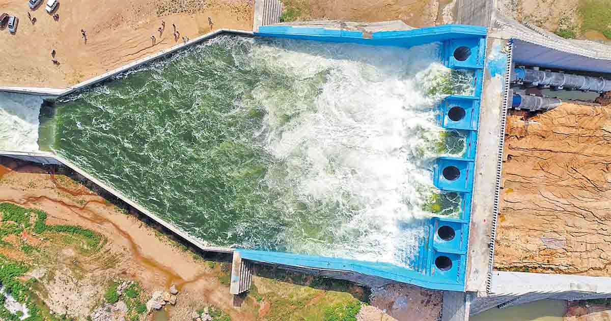 కాళేశ్వరంతో 125 టీఎంసీల భూగర్భజలాలు