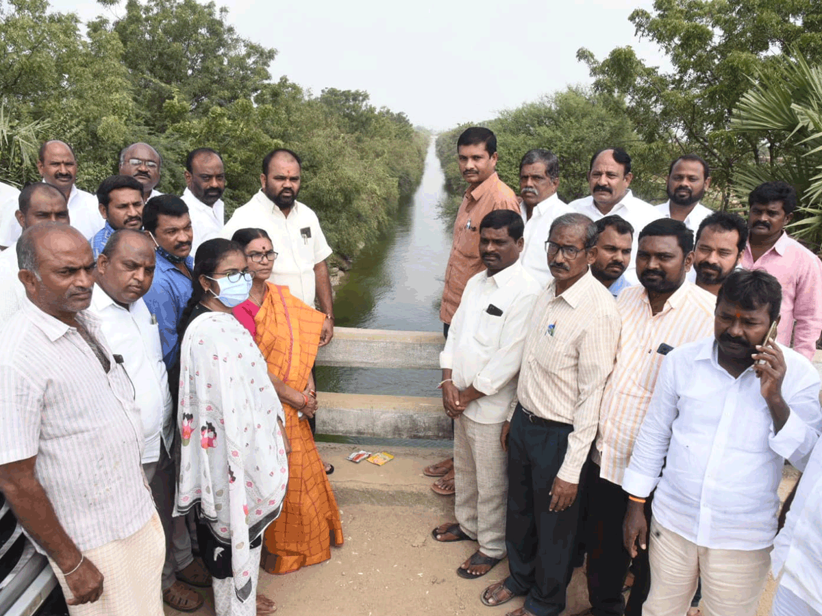 MLA Kancharla | ఉదయ సముద్రం నుంచి నీటిని విడుదల చేసి ఎమ్మెల్యే కంచర్ల
