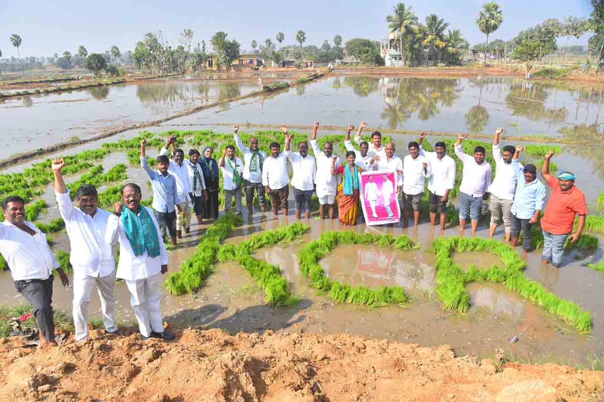 అన్నదాత ఇంట రైతుబంధోత్సవం