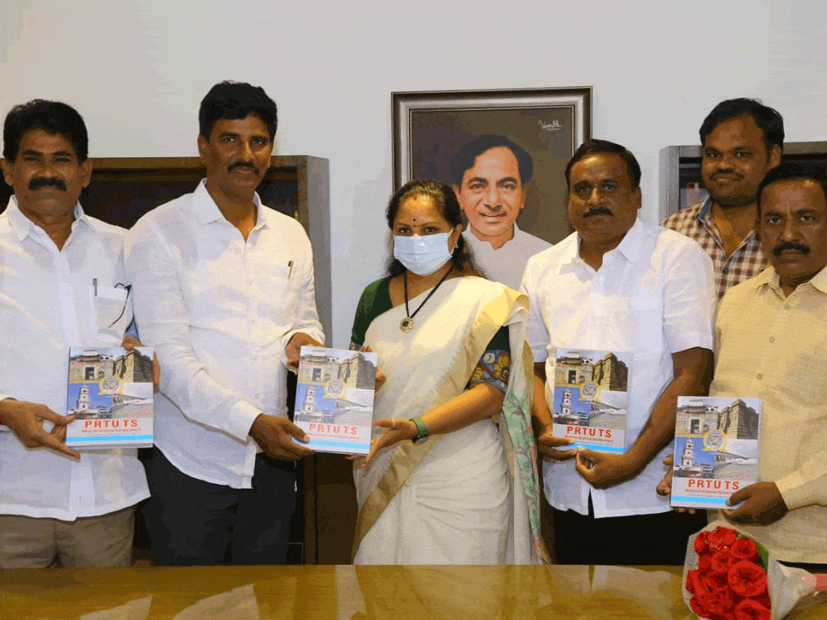 PRTU| పీఆర్టీయూ నూతన సంవత్సర డైరీని ఆవిష్కరించిన ఎమ్మెల్సీ కవిత