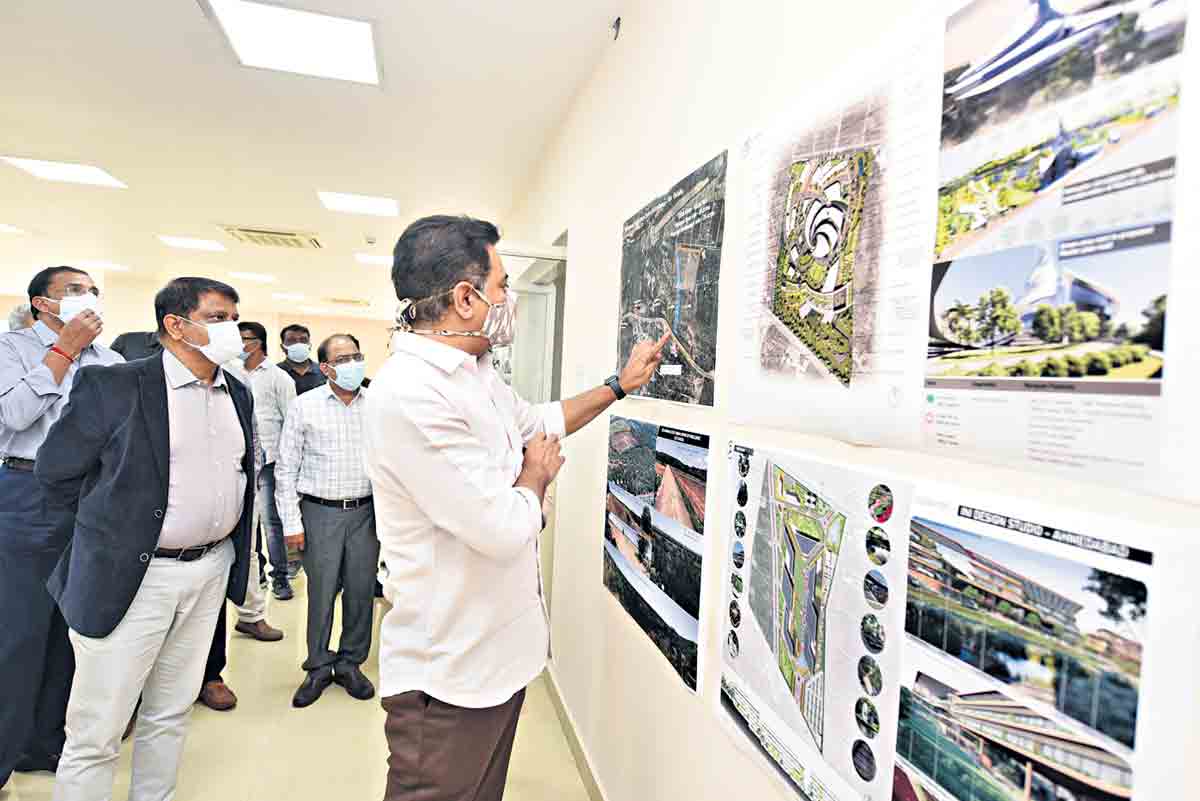 మున్సిపల్‌శాఖ సీవోఈకి డిజైన్ల పరిశీలన