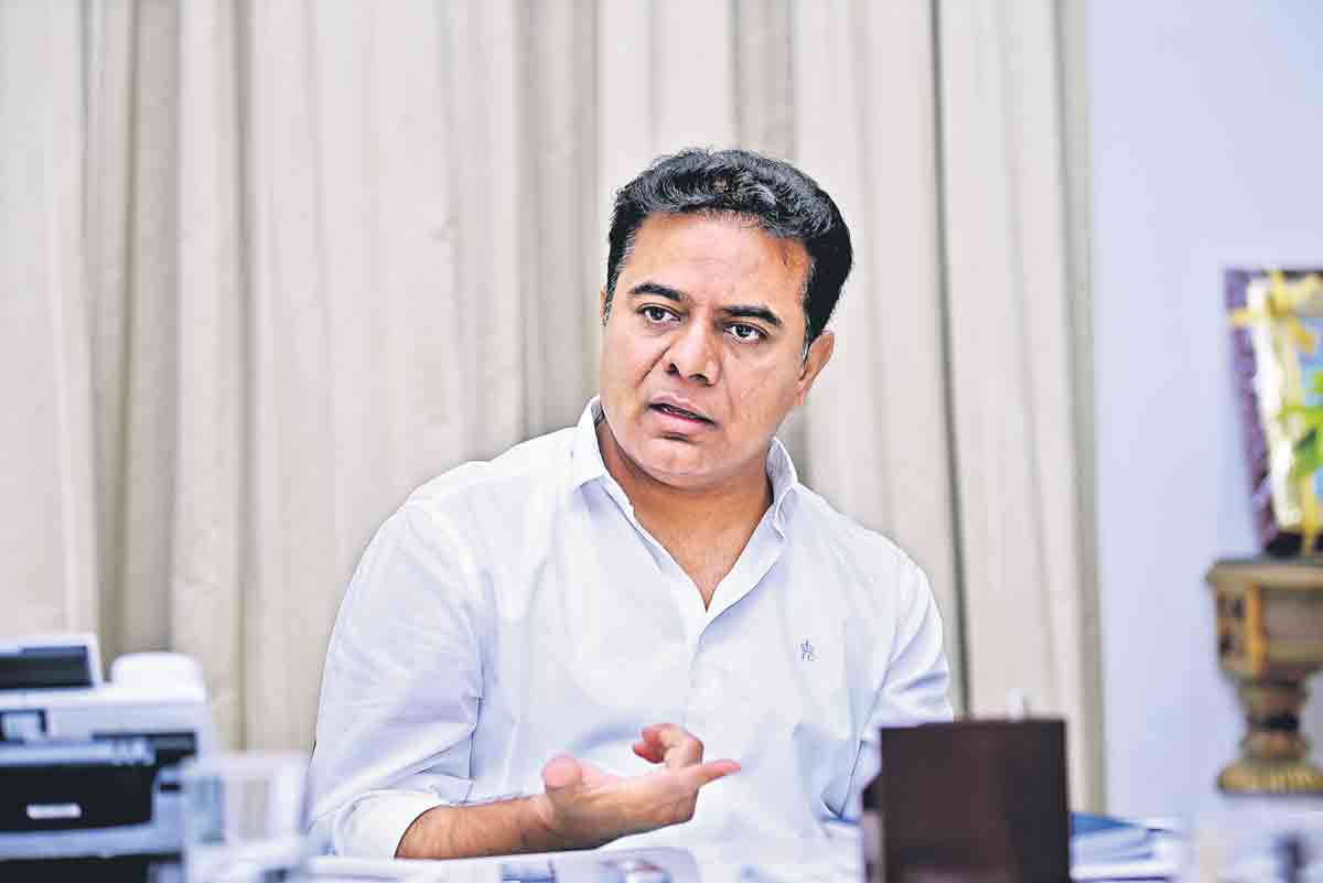 కేంద్ర ఆర్థికమంత్రి నిర్మలా సీతారామన్‌కు కేటీఆర్‌ లేఖ