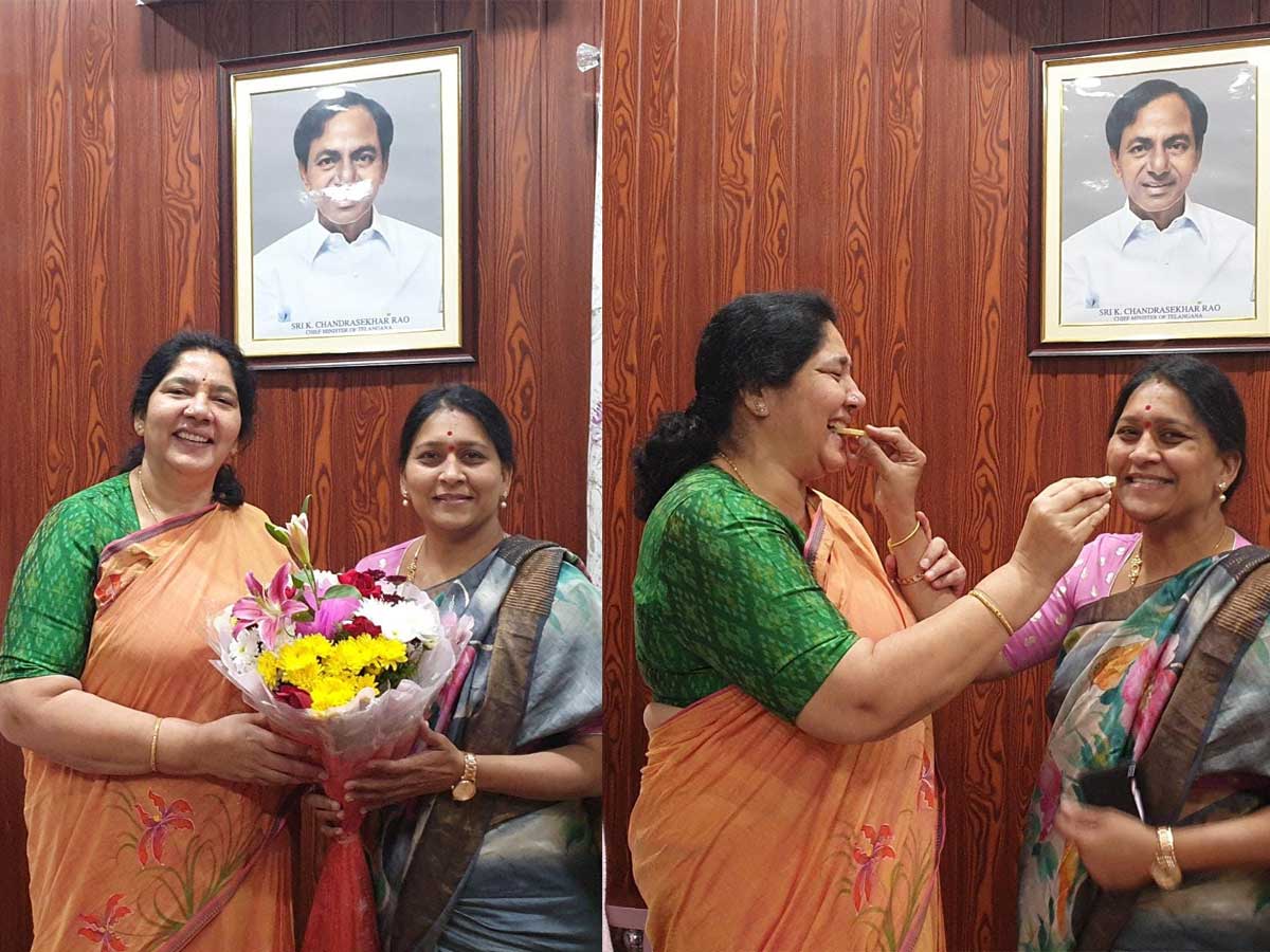 మహబూబాబాద్ జిల్లా టీఆర్ఎస్ అధ్య‌క్షురాలుగా ఎంపికైన‌ క‌విత‌కు మంత్రి సత్య‌వ‌తి శుభాకాంక్ష‌లు