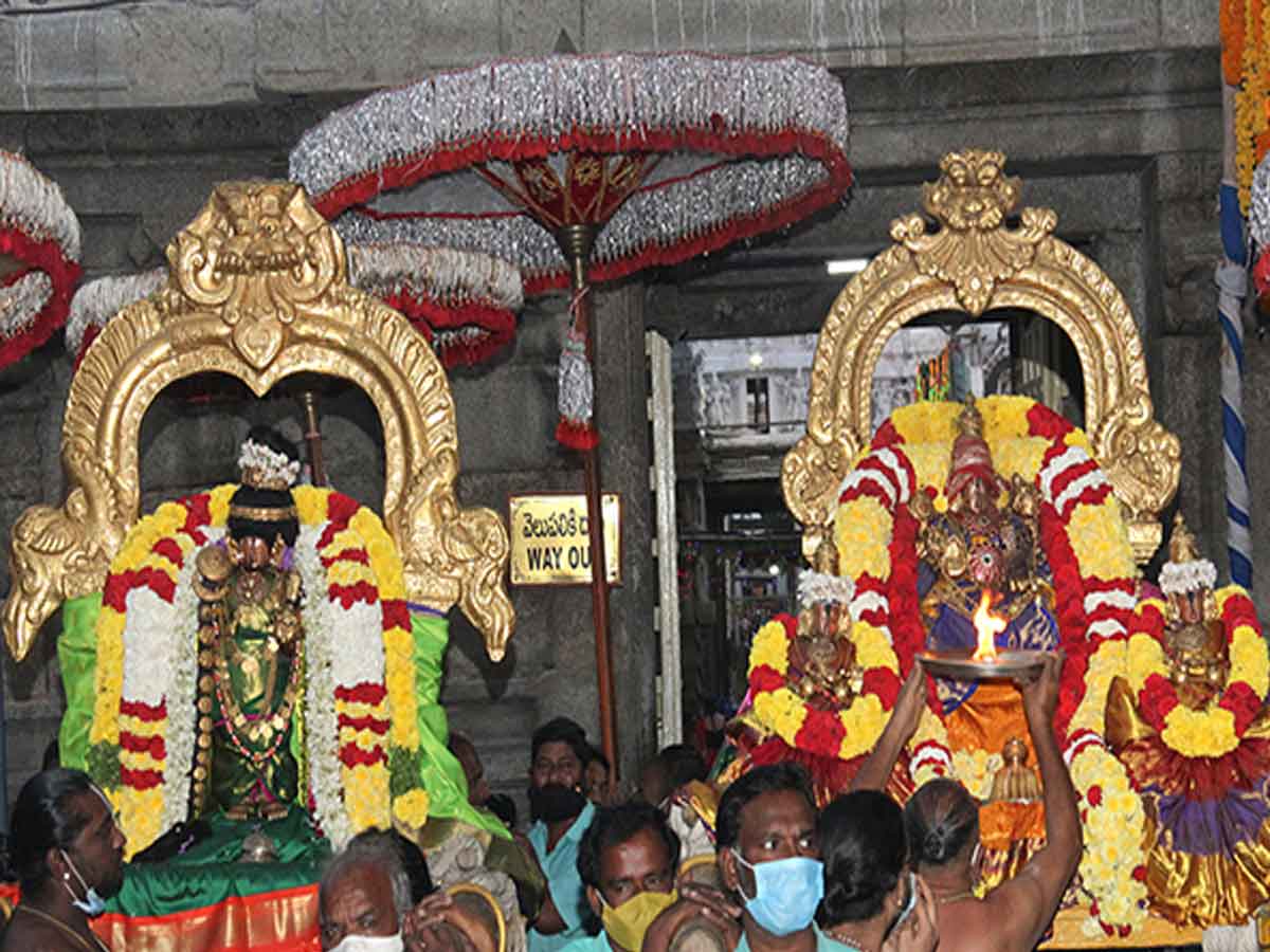 Tirumala | ఏకాంతంగా పార్వేట ఉత్సవం…