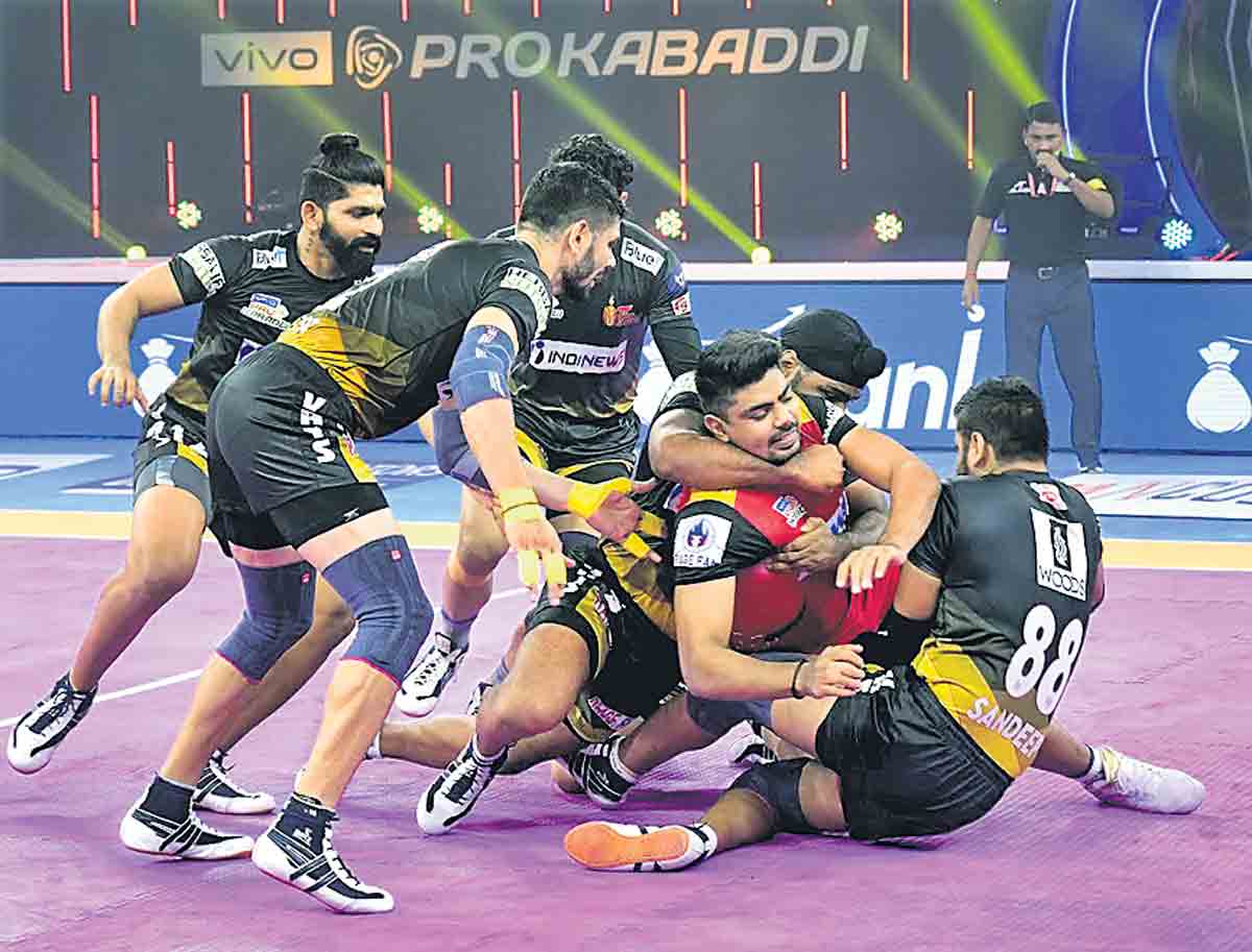 Pro Kabaddi league | టైటాన్స్‌కు మళ్లీ టై