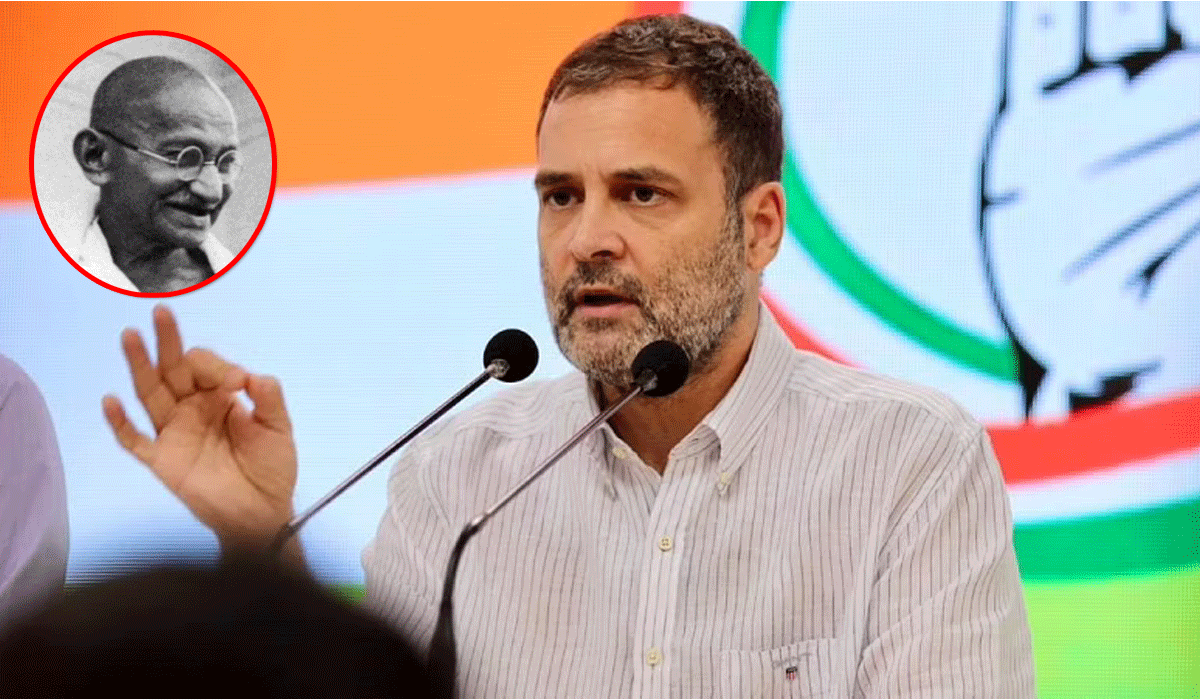 Rahul Gandhi : హిందుత్వ‌వాదులు గాంధీజీ లేర‌నుకుంటారు :  రాహుల్