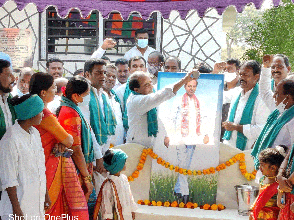 రైతుబంధుతో అందరికి బంధువయ్యాడు : మంత్రి ఇంద్రకరణ్‌రెడ్డి