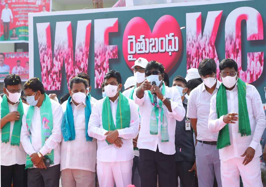 khammam | సీఎం కేసీఆర్ రైతులకు ఆరాద్య దైవం : రాష్ట్ర రవాణాశాఖ మంత్రి పువ్వాడ అజయ్‌కుమార్