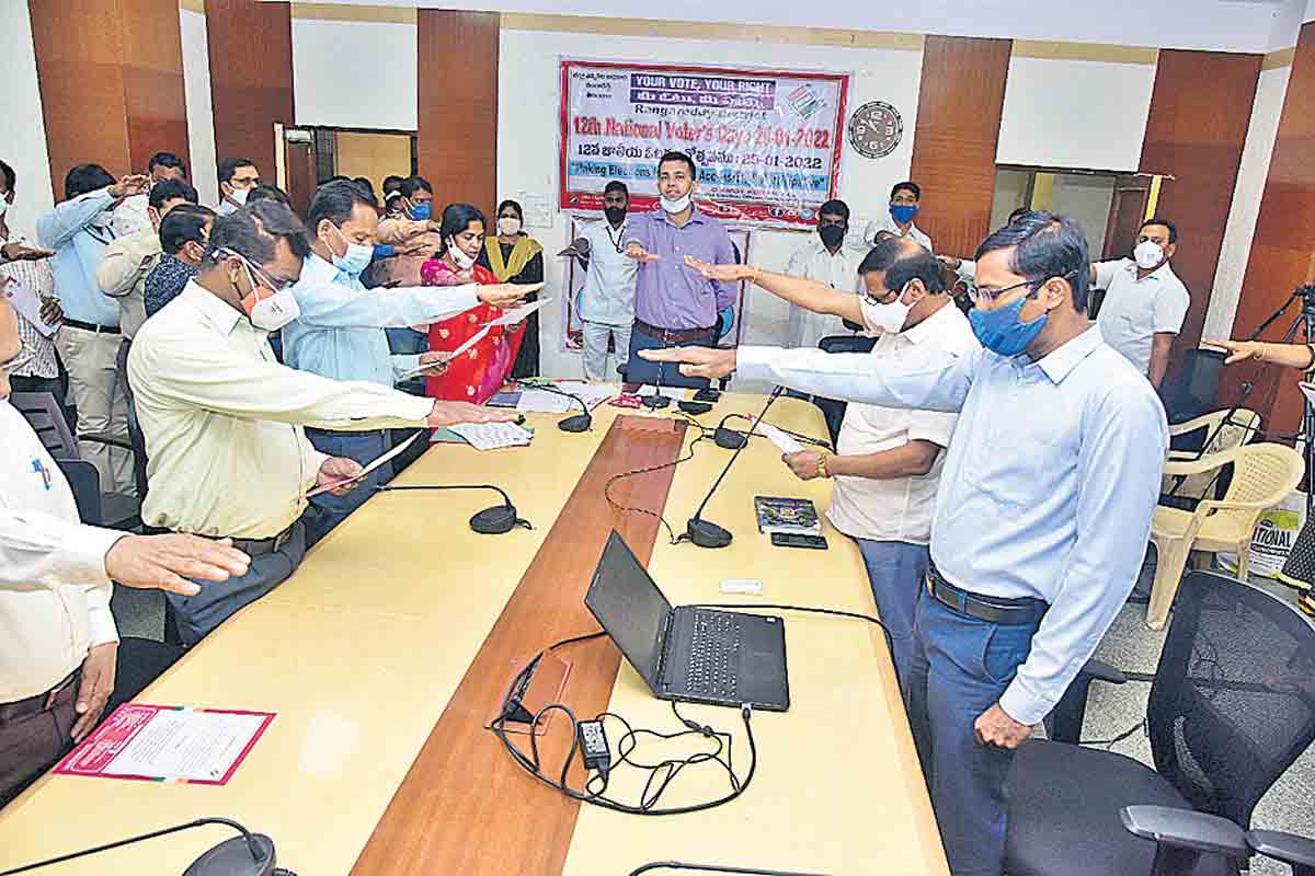 ఓటు ప్రతి పౌరుడి హక్కు