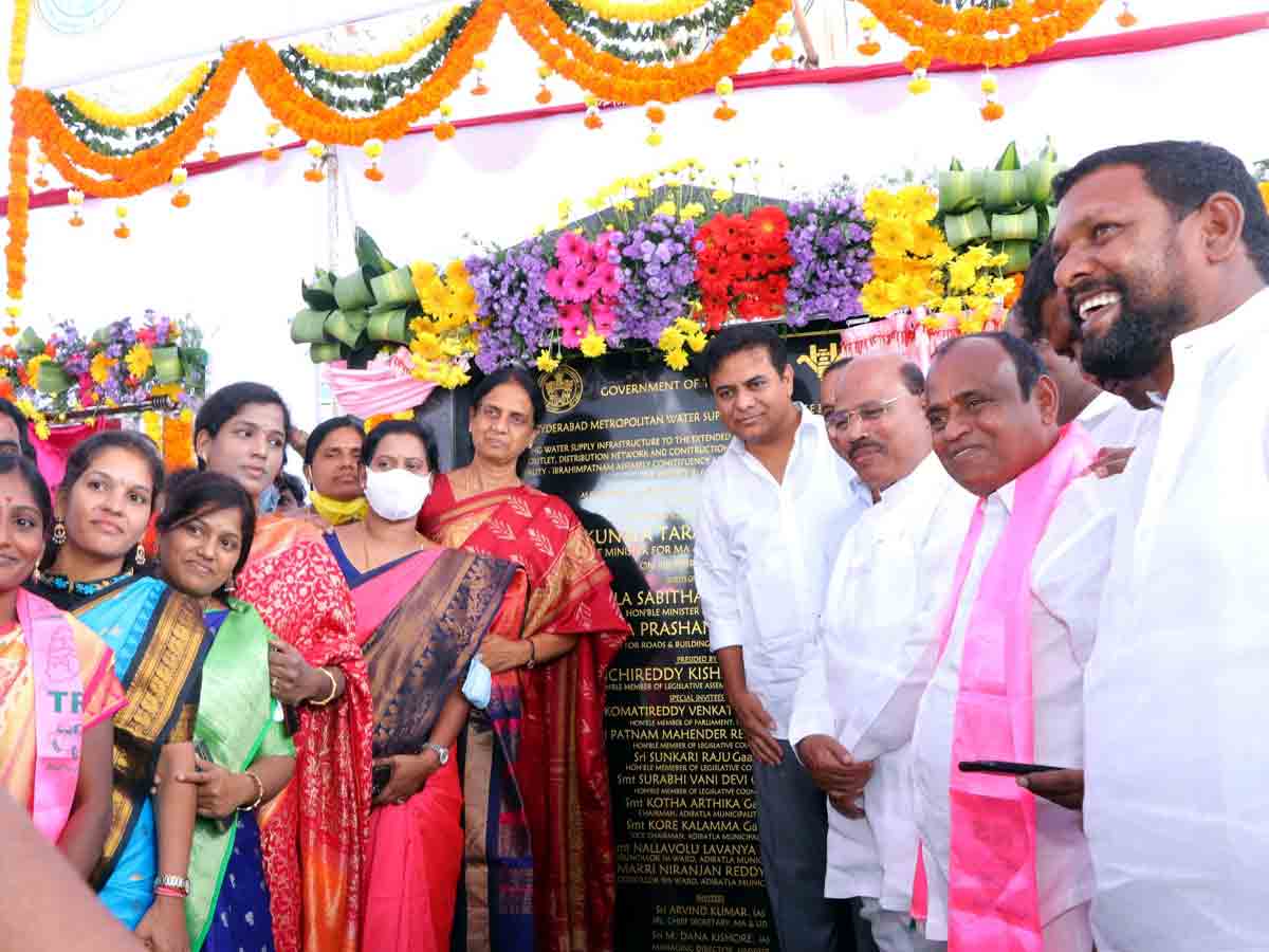 Chevella : తెలంగాణ రాష్ర్టం పచ్చబడటం బీజేపీకి ఇష్టం లేదు.. మంత్రి కేటీఆర్‌