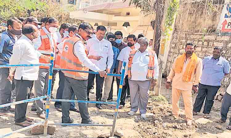 వైభవ్‌నగర్‌ ముంపునకు శాశ్వత పరిష్కారం