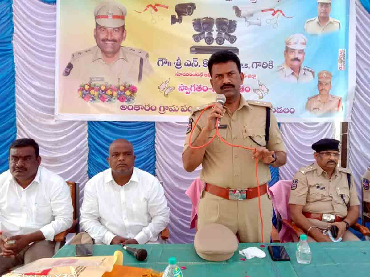 Thandur : నేరాల అదుపునకు సీసీ కెమెరాలు దోహదం.. జిల్లా ఎస్పీ కోటిరెడ్డి