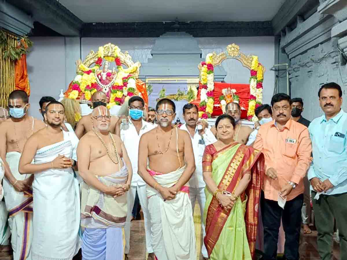 yadadri : పాతగుట్టలో ముగిసిన అధ్యయనోత్సవాలు