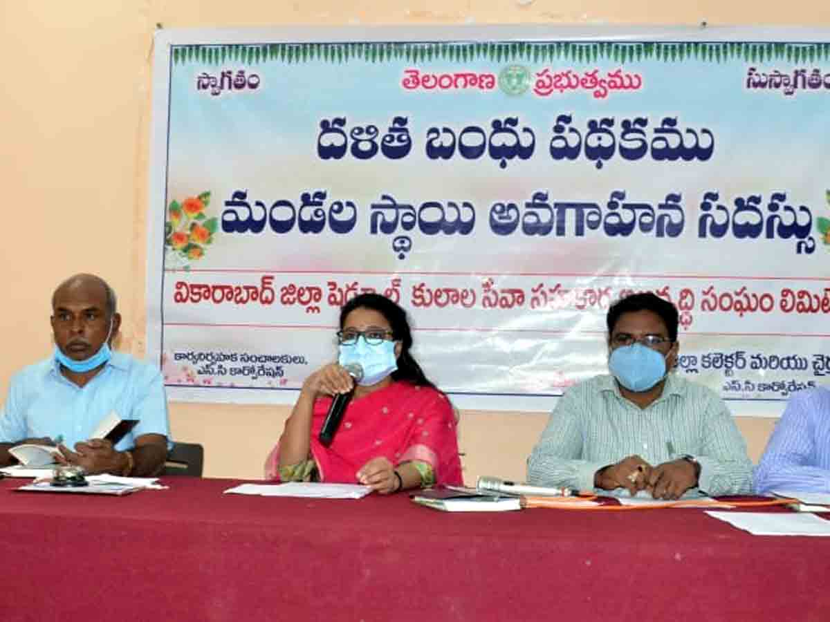 Dalithabandu : దళితబంధును సక్రమంగా వినియోగించుకోవాలి.. కలెక్టర్‌ నిఖిల