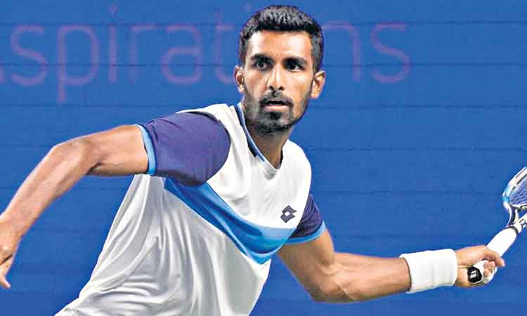 ప్రజ్నేశ్‌ పరాజయం