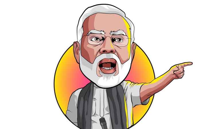 తెలంగాణపై విషం కక్కిన మోదీ