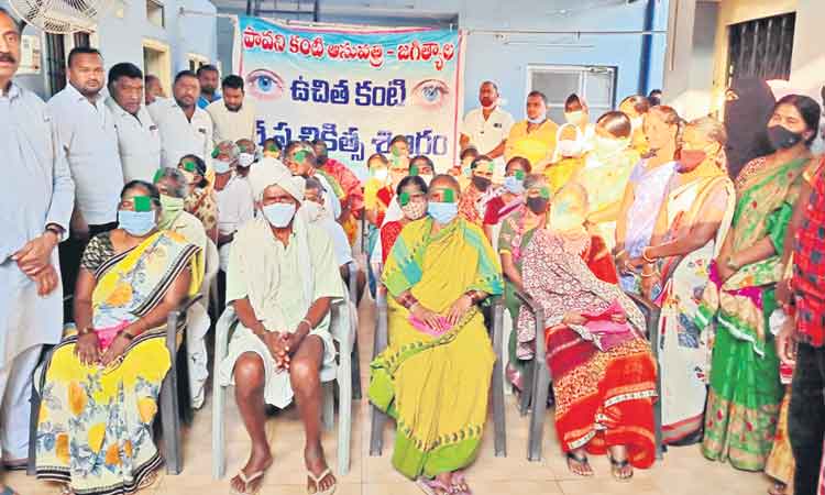 23 మందికి ఉచిత కంటి ఆపరేషన్లు