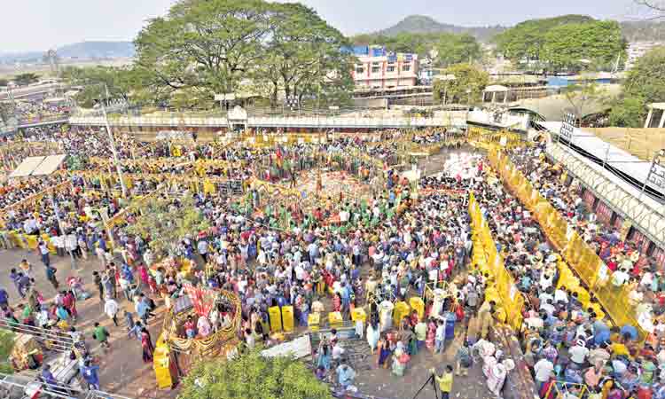 పురివిచ్చుకొన్న మేడారం