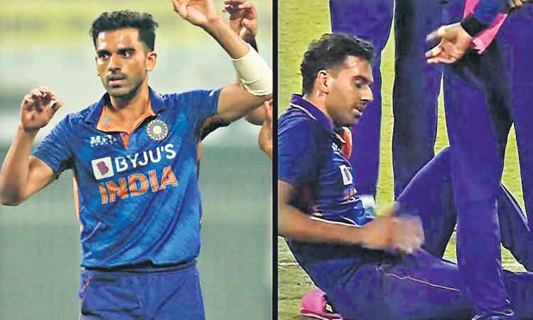 చాహర్‌కు గాయం