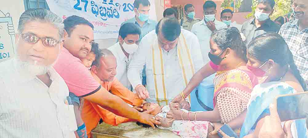 పోలియో రహిత సమాజం నిర్మించడమే ధ్యేయం