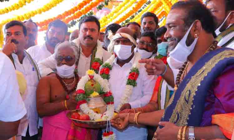 చెర్వుగట్టు బ్రహ్మోత్సవాలకు శ్రీకారం