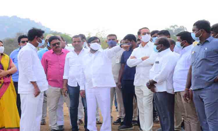 సీఎం సభకు సన్నాహాలు