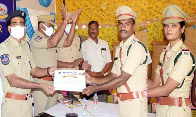 పోలీసు సిబ్బంది సంక్షేమానికి కృషి