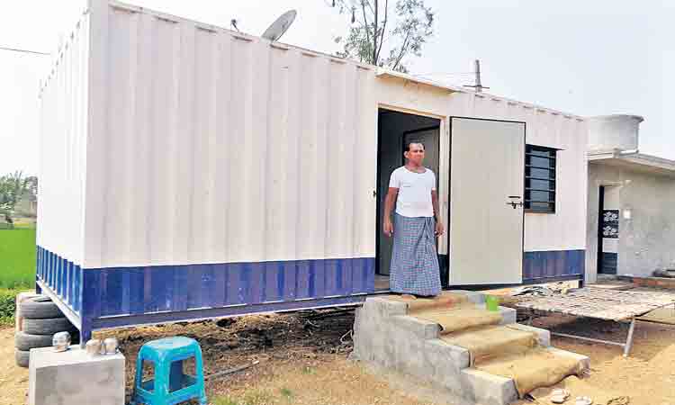 అదరహో.. కంటెయినర్‌ ఇల్లు!