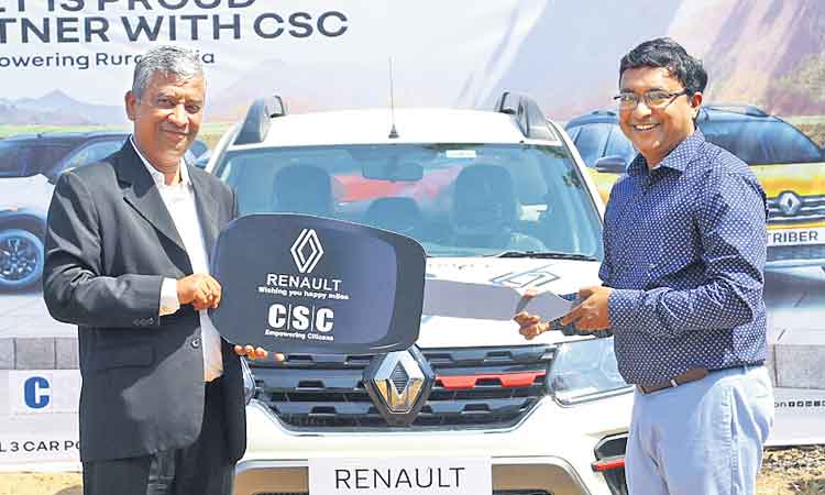 సీఎస్‌సీ ఈ-గవర్నెన్స్‌తో రెనో భాగస్వామి