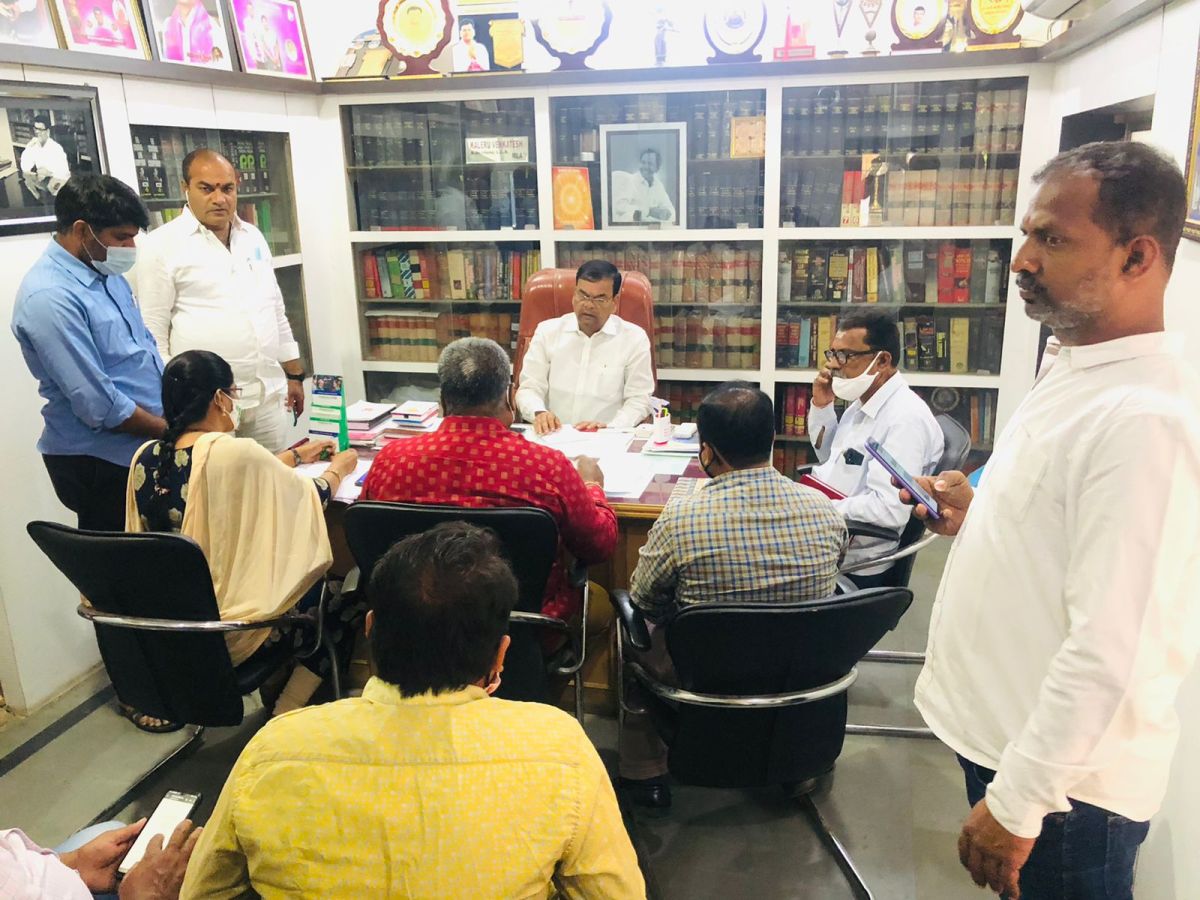 Development works | అభివృద్ధి పనుల వేగం పెంచాలి ఎమ్మెల్యే కాలేరు వెంకటేశ్‌