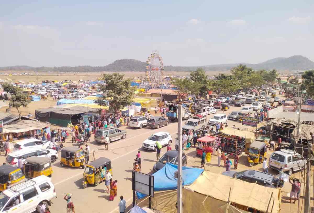 అరణ్యం..భక్తజనసంద్రం