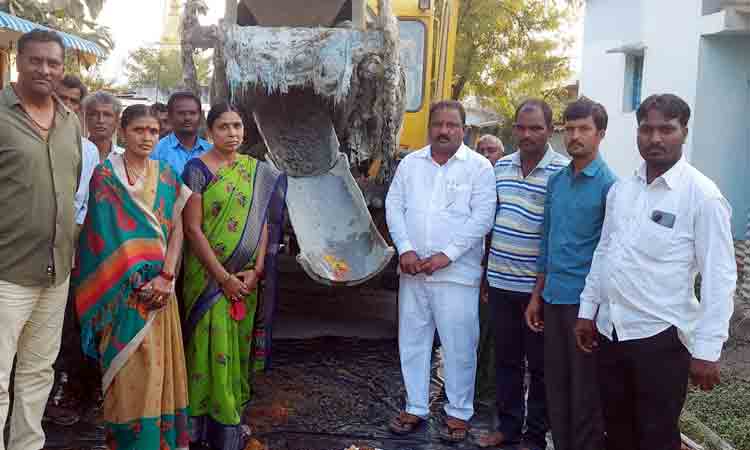 గ్రామాల్లో అభివృద్ధి పనుల జోరు