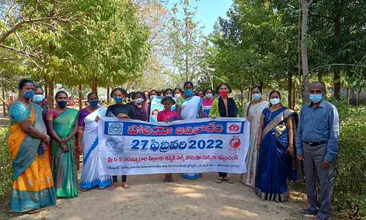 పోలియో చుక్కలు వేయించాలి