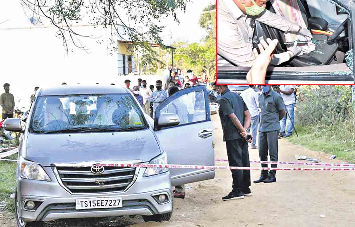 డ్రైవర్‌ను కాల్చి.. కారులోని 43 లక్షలు కాజేసి!